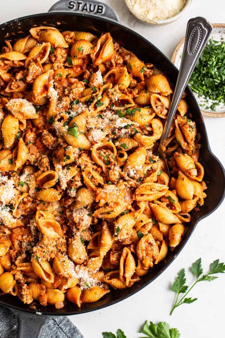 Ground Turkey Pasta