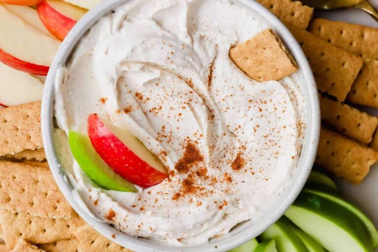 High-Protein Apple Dip (5 Ingredients!)