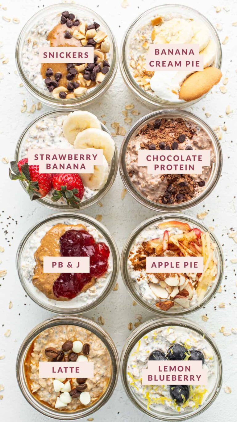 How to Make Overnight Oats: 8 Healthy Flavor Ideas