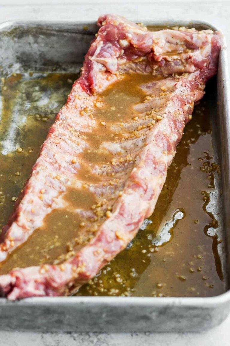 Rib Marinade Recipe (Maple Dijon)