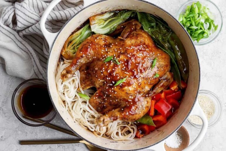 One-Pot Whole Roasted Stir-Fry Chicken